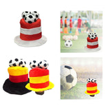 Maxbell Football Match Hat Funny Football Cap for Party Fan Cheering Accessory style A