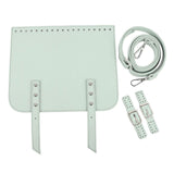 Maxbell Handmade Bag Making Accessories Shoulder Bag Cover Purse Making for Backpack green