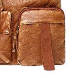 Maxbell Bag for Women Soft PU Leather Messenger Bag Bag Purse Medium Brown