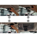 Maxbell sun Visor Adjustable Anti Glare for Truck Drivers Vehicle Ordinary