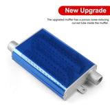 Maxbell 24mm Diesel Muffler for Eberspacher Diesel Parking Heater Spare Parts Blue