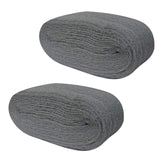 Maxbell 2 Pieces 350cm Fine Steel Wool Roll Pads Professional Accessory Thick Strong
