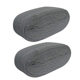Maxbell 2 Pieces 350cm Fine Steel Wool Roll Pads Professional Accessory Thick Strong