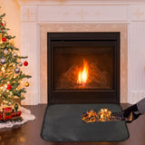 Maxbell Heat Insulation Fireplace Mat Fireproof Pad for Backyard Decking Grass 50X100cm