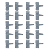 Maxbell Reusable Garden Edging Border Decorative Durable for Outdoor Garden Patio 20 Pieces