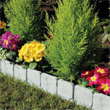 Maxbell Reusable Garden Edging Border Decorative Durable for Outdoor Garden Patio 10 Pieces