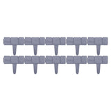 Maxbell Reusable Garden Edging Border Decorative Durable for Outdoor Garden Patio 10 Pieces