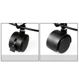 Maxbell Metal Planter Caddy Flower Pot Stand 10inches with Rolling Casters Heavy Duty No Locking