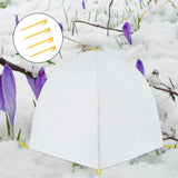 Maxbell Nonwoven Planter Freeze Warm Tent Frost Protection Reusable for Flowerpots Large