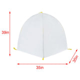 Maxbell Nonwoven Planter Freeze Warm Tent Frost Protection Reusable for Flowerpots Large