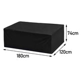 Maxbell Patio Furniture Covers Water Resistant for Garden Backyard Lawn L
