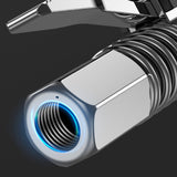 Maxbell Release Grease Coupler Lock Nozzle Labor Saving for Grease Fitting Equipment Nozzle