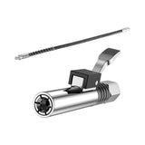 Maxbell Release Grease Coupler Lock Nozzle Labor Saving for Grease Fitting Equipment Nozzle+30cm Hose