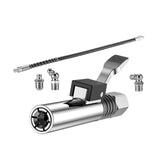 Maxbell Release Grease Coupler Lock Nozzle Labor Saving for Grease Fitting Equipment Nozzle 30cmHose3Head