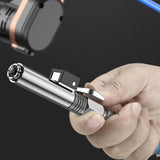 Maxbell Release Grease Coupler Lock Nozzle Labor Saving for Grease Fitting Equipment Nozzle 40cmHose3Head