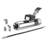 Maxbell Release Grease Coupler Lock Nozzle Labor Saving for Grease Fitting Equipment Nozzle 40cmHose3Head