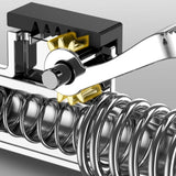 Maxbell Release Grease Coupler Lock Nozzle Labor Saving for Grease Fitting Equipment Nozzle+40cm Hose