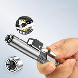 Maxbell Release Grease Coupler Lock Nozzle Labor Saving for Grease Fitting Equipment Nozzle 60cmHose3Head