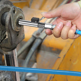 Maxbell Release Grease Coupler Lock Nozzle Labor Saving for Grease Fitting Equipment Nozzle 60cmHose3Head