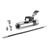 Maxbell Release Grease Coupler Lock Nozzle Labor Saving for Grease Fitting Equipment Nozzle 60cmHose3Head