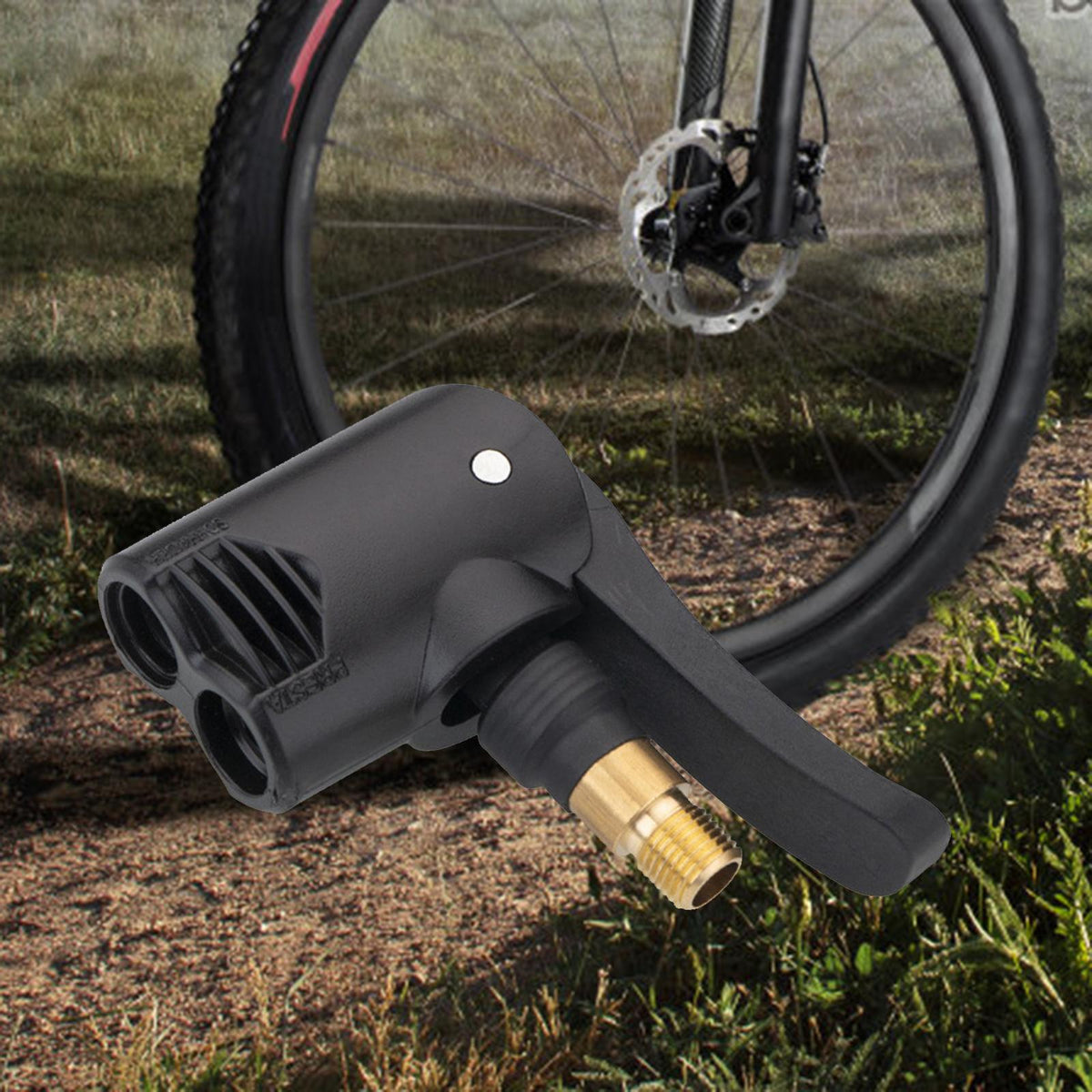 Maxbell Car Tire Air Inflator Hose Nozzle Dual Threads Supplies Repair Parts Accs Not Deflated