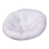 Maxbell Outdoor Seat Cushion Chair Pads Round Waterproof Chair Pads for Hammock White