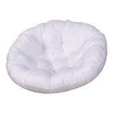 Maxbell Outdoor Seat Cushion Chair Pads Round Waterproof Chair Pads for Hammock White