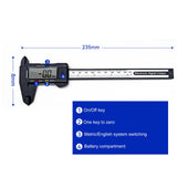 Maxbell Vernier Caliper Accurate Digital Readout Linear for Measuring Tool Machinery