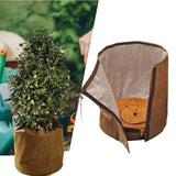 Maxbell Winter Planter Frost Protection Cover Reusable for Outdoor Potted Yard 50x45cm