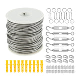 Maxbell 30M Cable Wire Kit Heavy Duty for Yard Cleaning Garden Chandelier