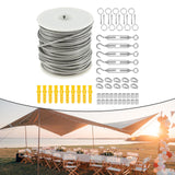 Maxbell 30M Cable Wire Kit Heavy Duty for Yard Cleaning Garden Chandelier