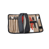 Maxbell Portable Tool Roll up Bag Carrier Tote Tool Pouches for Electrician Hobbyist