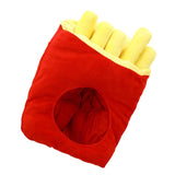 Maxbell Plush Hat French Fries Novelty Party for Festivals Masquerade Birthday