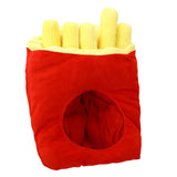 Maxbell Plush Hat French Fries Novelty Party for Festivals Masquerade Birthday