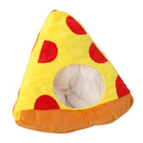 Maxbell Pizza Shaped Plush Hat Adorable Soft Selfie Hat for Masquerade Birthday