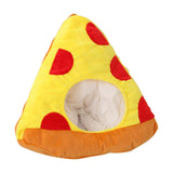 Maxbell Pizza Shaped Plush Hat Adorable Soft Selfie Hat for Masquerade Birthday