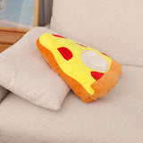 Maxbell Pizza Shaped Plush Hat Adorable Soft Selfie Hat for Masquerade Birthday