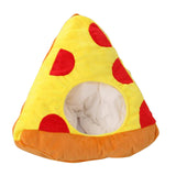 Maxbell Pizza Shaped Plush Hat Adorable Soft Selfie Hat for Masquerade Birthday