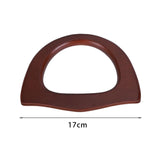 Maxbell Wooden Bag Handle DIY Universal Making Supplies Fittings for