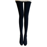 Maxbell Fashion Women Winter Tights Stretch Trouser Seamless for Camping Outdoor Black