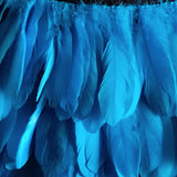 Maxbell Feathers Skirt Women Short Skirt Fashion for Party Wedding