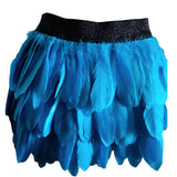 Maxbell Feathers Skirt Women Short Skirt Fashion for Party Wedding