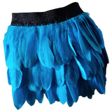 Maxbell Feathers Skirt Women Short Skirt Fashion for Party Wedding