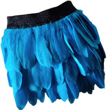 Maxbell Feathers Skirt Women Short Skirt Fashion for Party Wedding