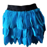Maxbell Feathers Skirt Women Short Skirt Fashion for Party Wedding