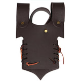 Maxbell Medieval Leather Strap Sword Holder Vintage Style Knight Costume Accessories Brown