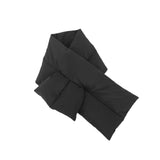 Maxbell Warm Down Scarf Neutral Comfortable Simple Fashion for Trip Climbing Fishing Black