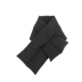 Maxbell Warm Down Scarf Neutral Comfortable Simple Fashion for Trip Climbing Fishing Black