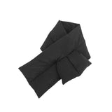 Maxbell Warm Down Scarf Neutral Comfortable Simple Fashion for Trip Climbing Fishing Black