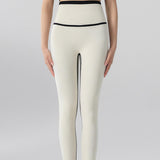 Maxbell Women Fleece Lined Leggings Comfortable High Waisted Thick Velvet Tights L